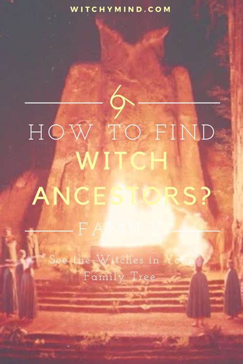 How to know if my ancestors were witches